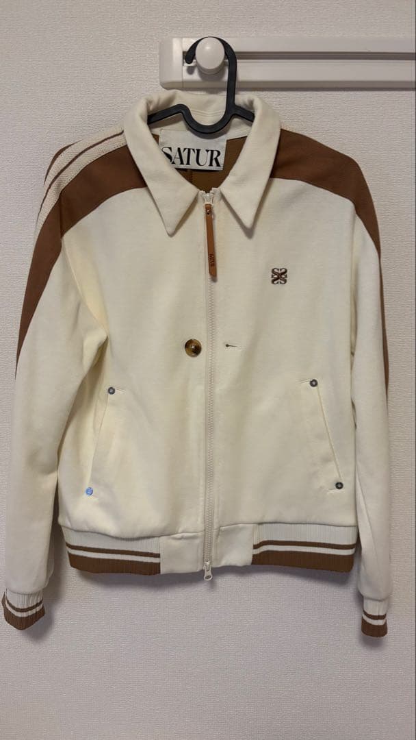 ジャケット・アウター SATUR Lawton Collar Track Zip-Up Jacket