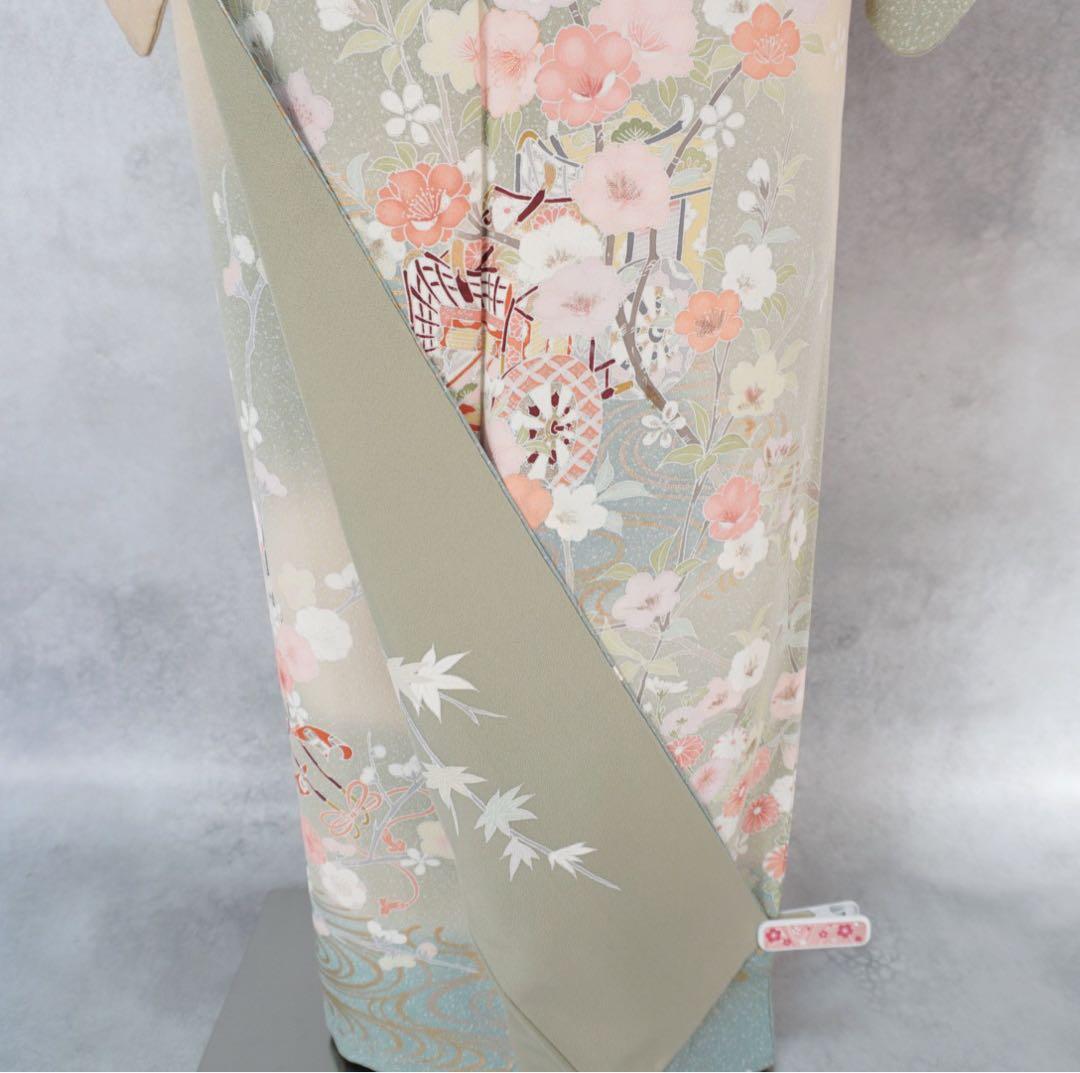 訪問着フルセット　261▪︎ 入学式　お宮参り【訪問着、袋帯、帯締め、帯揚げ】