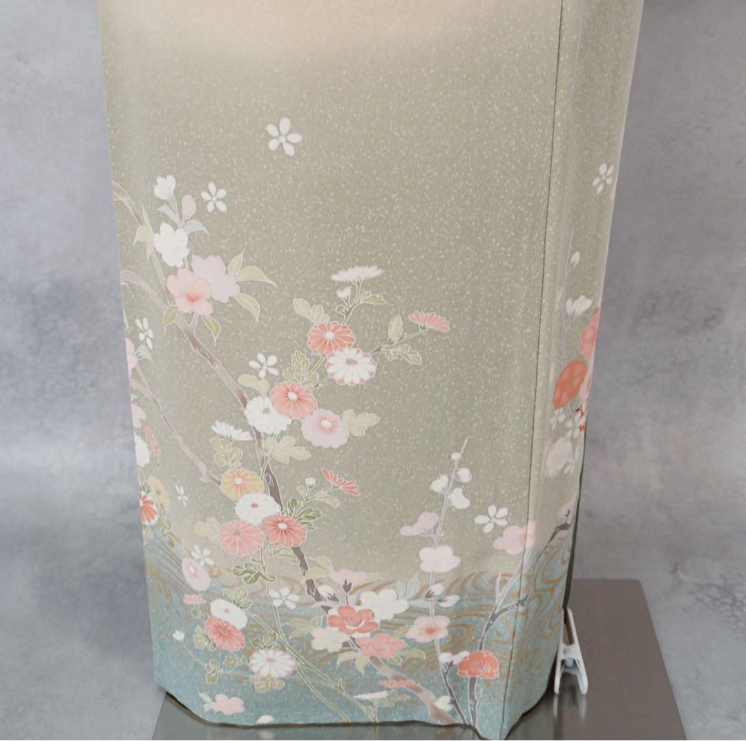 訪問着フルセット　261▪︎ 入学式　お宮参り【訪問着、袋帯、帯締め、帯揚げ】