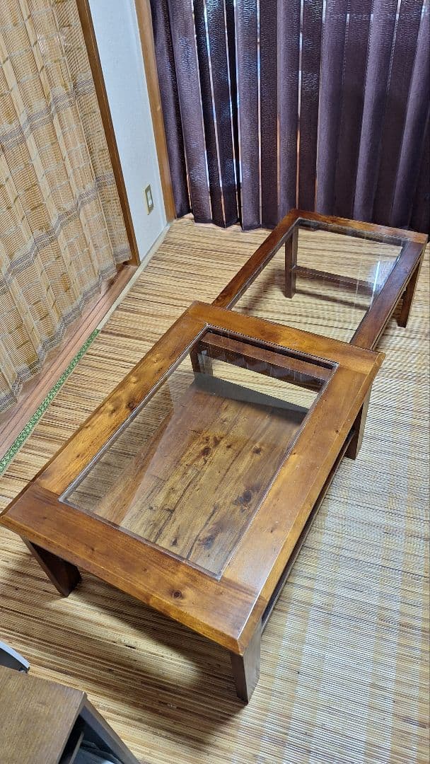 ビーカンパニー B-COMPANY伸縮ローテーブル