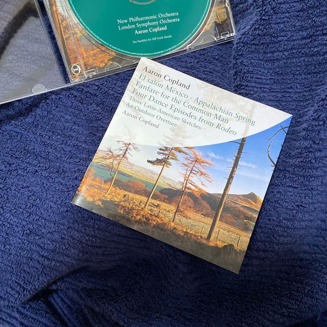 購入不可⭕️コープランド、ニューヨークフィルロンドン響　アパラチアの春、ロデオ他