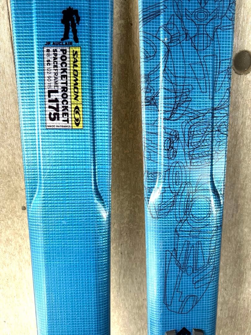 サロモン ポケットロケット 175 naxo バックカントリー　パウダー