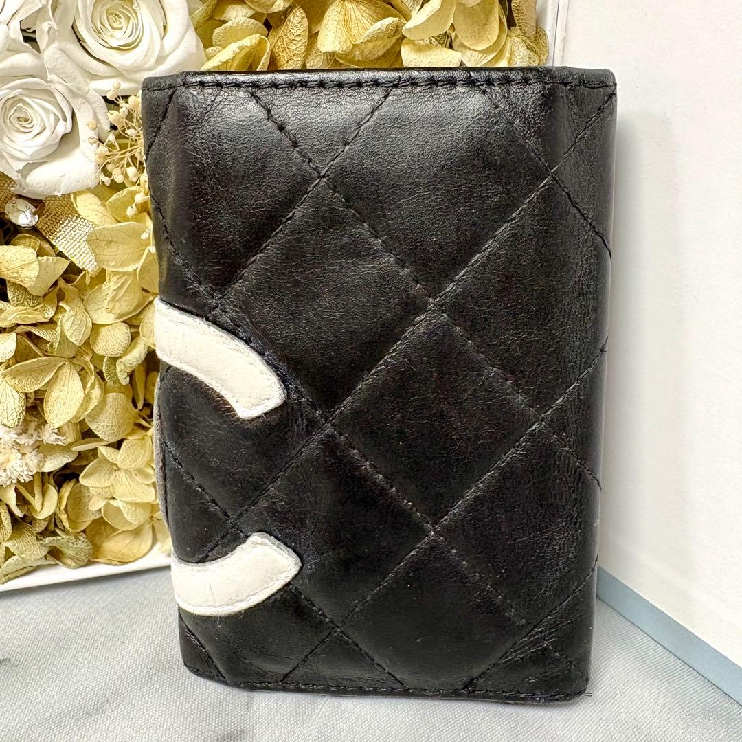 ♡4.6万→1.9万♡シャネル 6連キーケース カンボン ラムスキン 美品