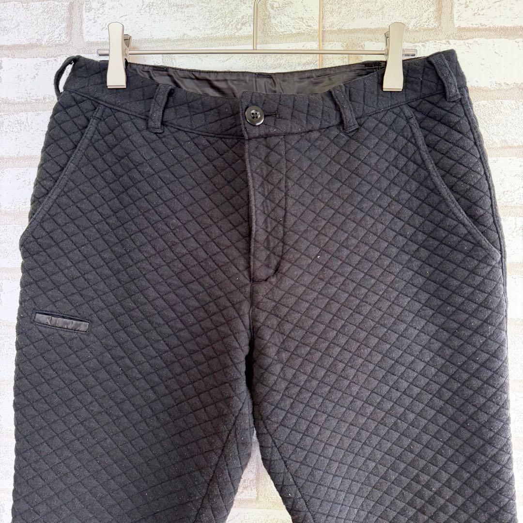 BEAMS GOLF ビームスゴルフ　キルティングパンツ　黒　冬用　メンズ　S