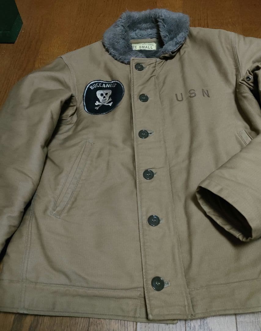 美品 Buzz Rickson's バズリクソンズ N-1 デッキジャケット