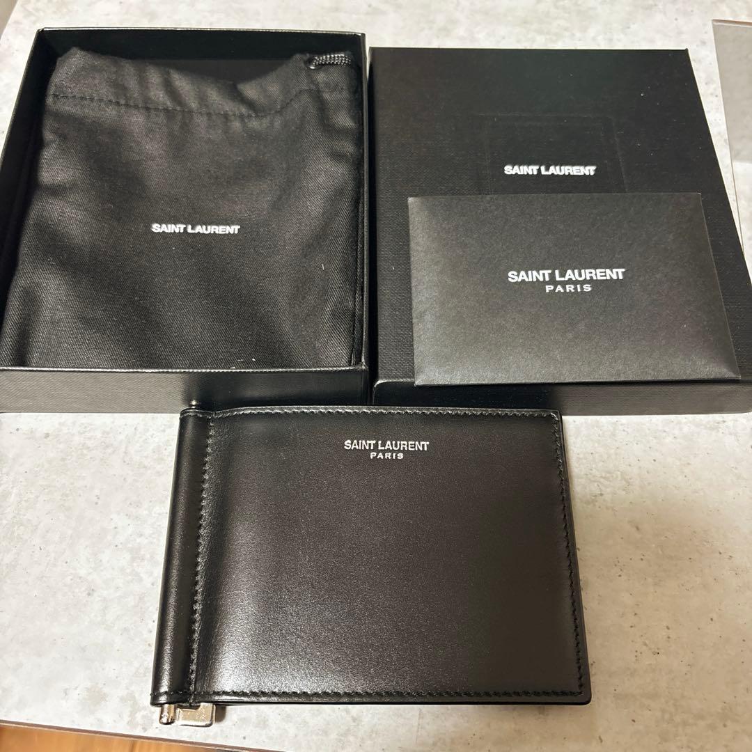 【定価6万】サンローラン ビルクリップ財布