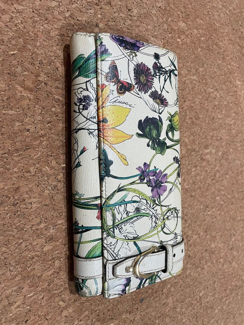 【GUCCI】花柄 二つ折り財布 とキーケース2点セット