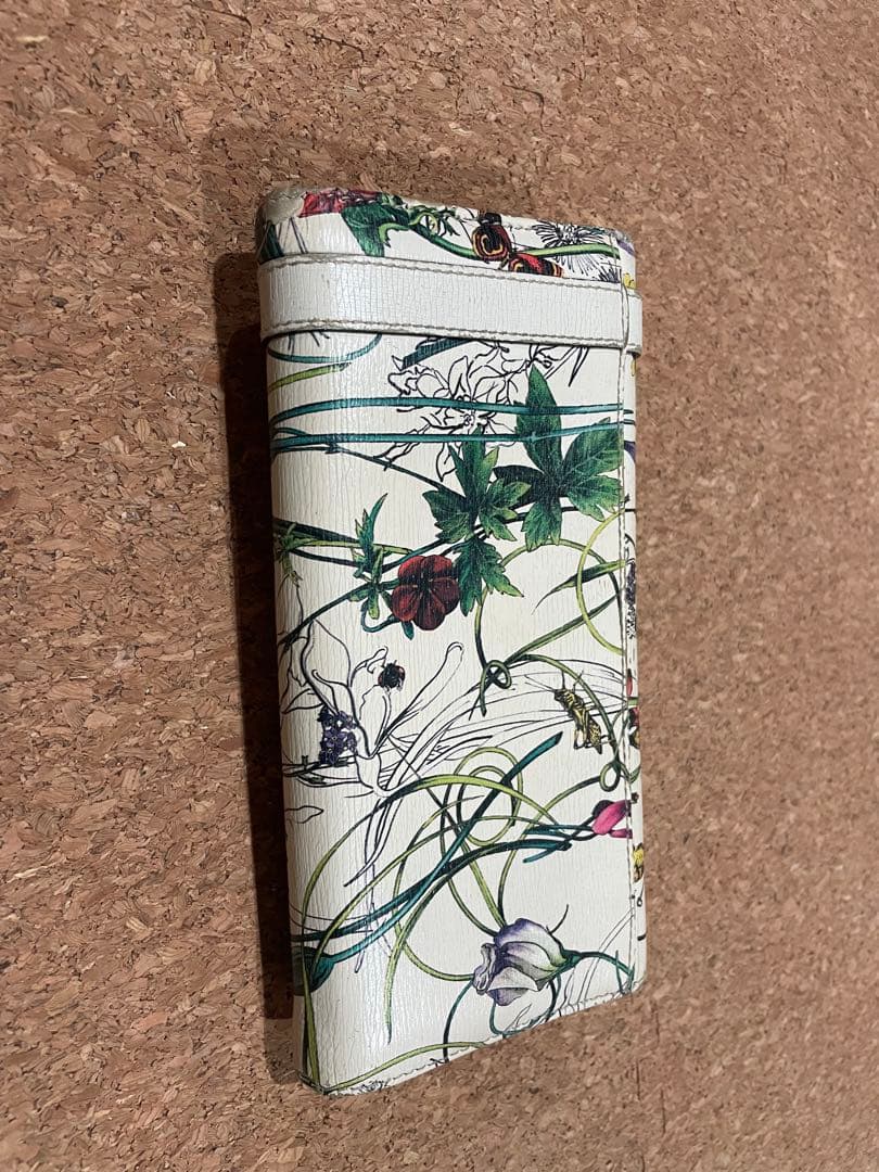 【GUCCI】花柄 二つ折り財布 とキーケース2点セット