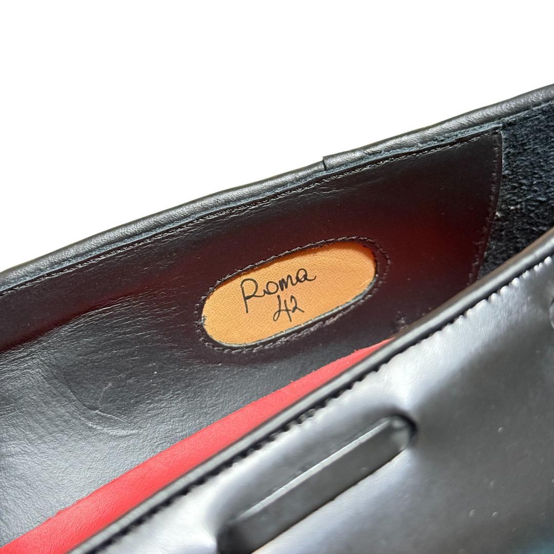 美品 1PIU1UGUALE3 Roma レザー タッセル ローファー