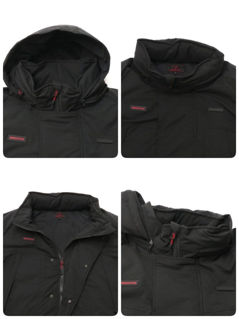 BRIEFING　ブリーフィング ダウンベンチコート　　ヒート温度調節　ホワイト