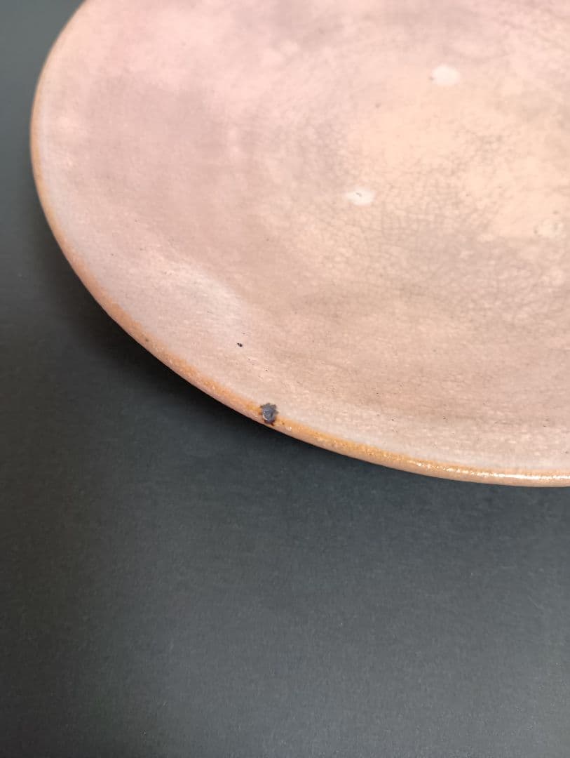 【茶道具】菓子器銘々皿 ▼御本出 × 5 ▲粉引 × 5 全10客 杉本貞光 作