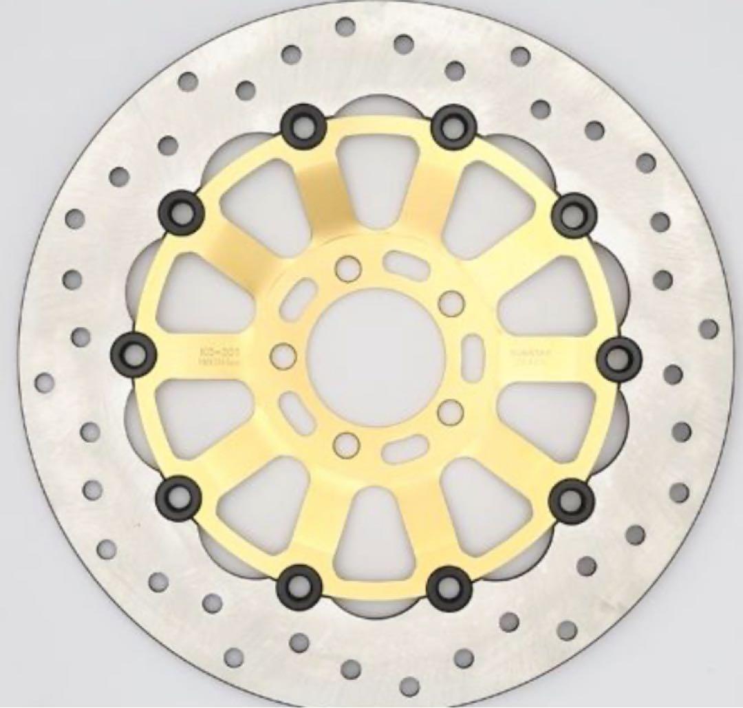 サンスター カスタムタイプ フロントディスクロータ－ KC-201H 2枚セット