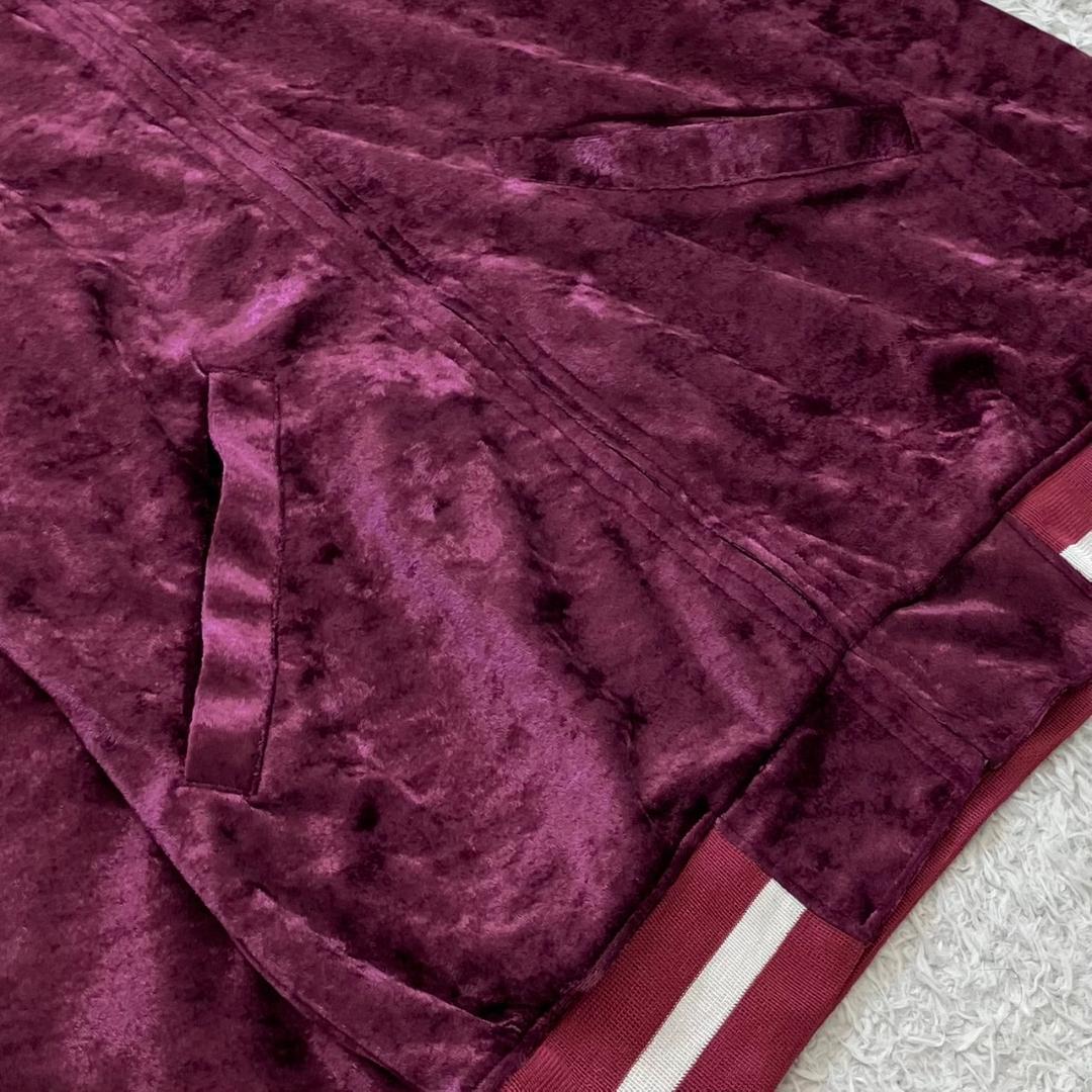 Y2K✨ヒステリックグラマー トラックジャケット ベロア ヒスガール 刺繍ロゴ