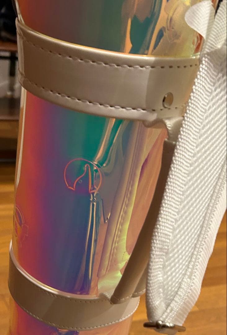 ピンクHONMA 本間ゴルフオーロラホログラフィックゴルフバッグ CC12060