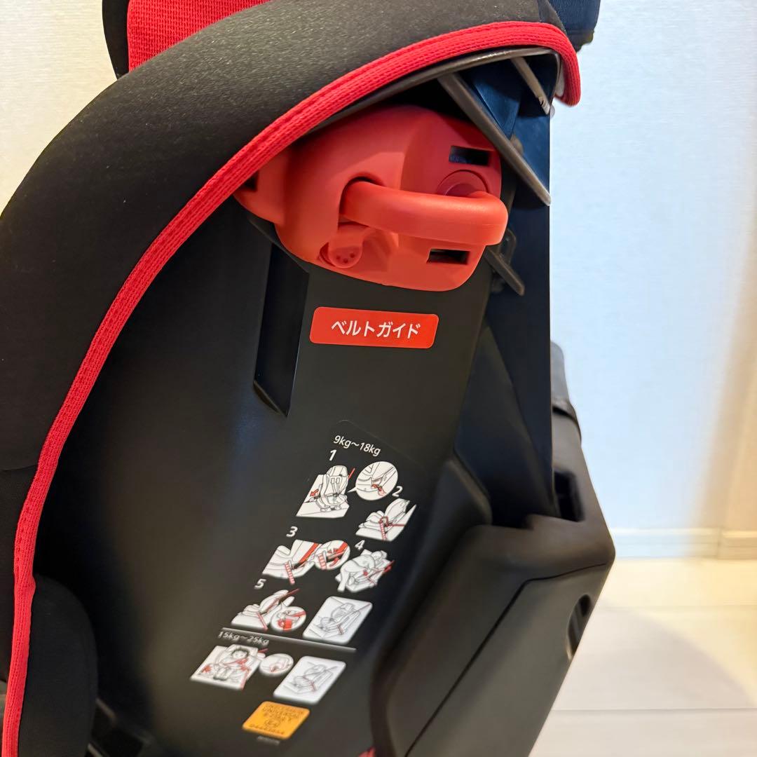 美品 エールベベ ALC471 スイングムーン プレミアムS チャイルドシート