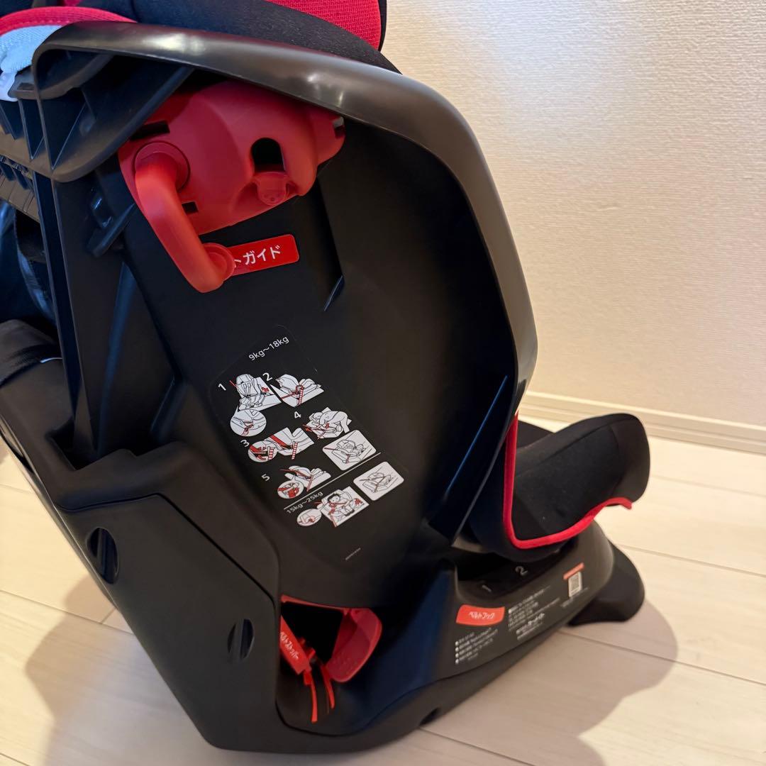 美品 エールベベ ALC471 スイングムーン プレミアムS チャイルドシート