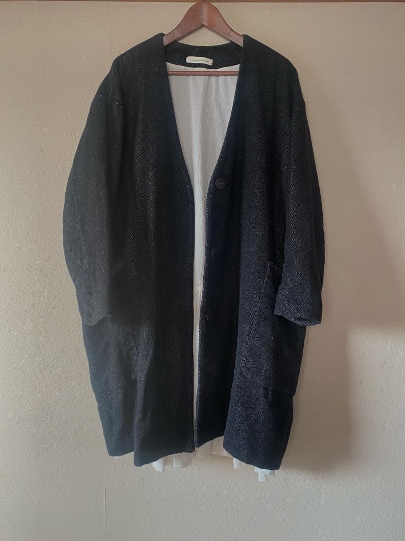 ikkuna suzuki takayuki ウールリネンコート