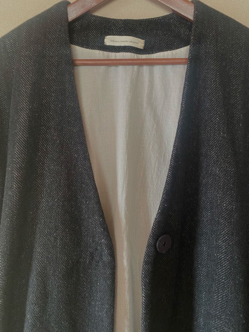 ikkuna suzuki takayuki ウールリネンコート