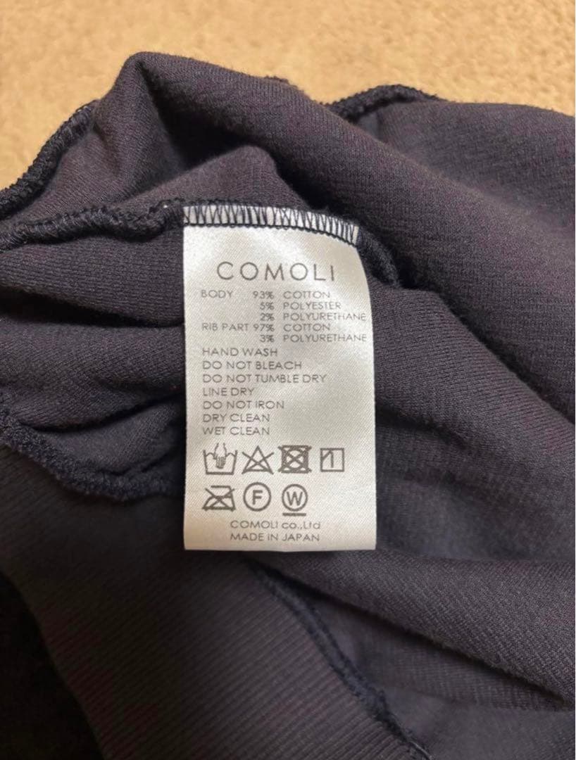 ぷ*離様 COMOLI 20AW ベロアジャージセットアップ