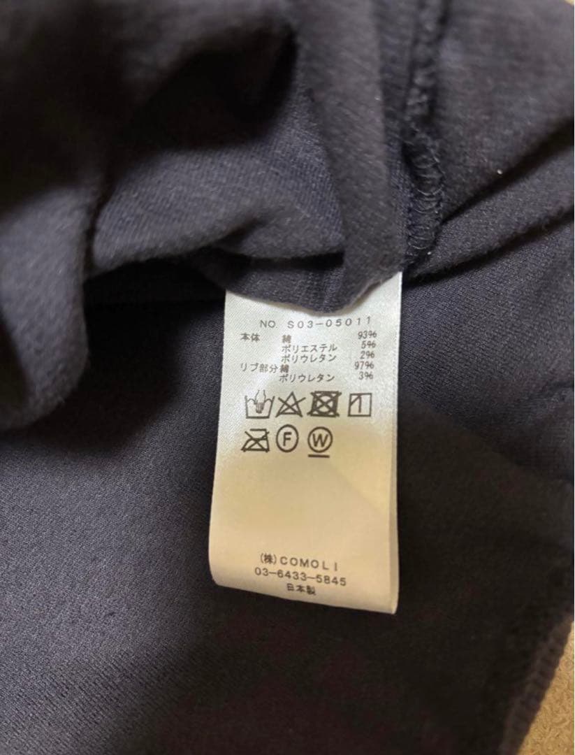 ぷ*離様 COMOLI 20AW ベロアジャージセットアップ