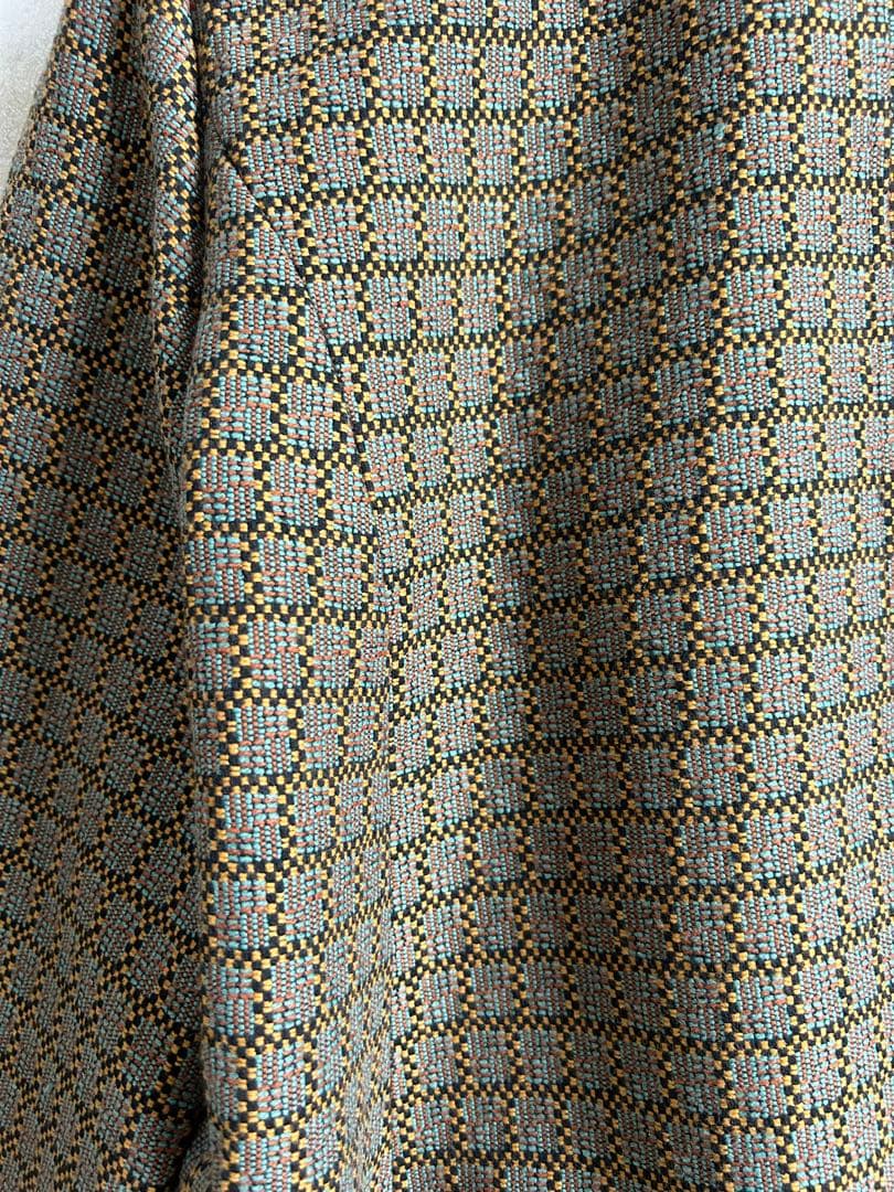 MM6 チェック柄 ハーフコート 44