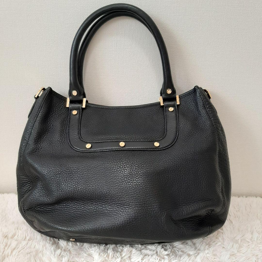 極美品　Tory Burch　トリーバーチ　2way バッグ　黒　アマンダ