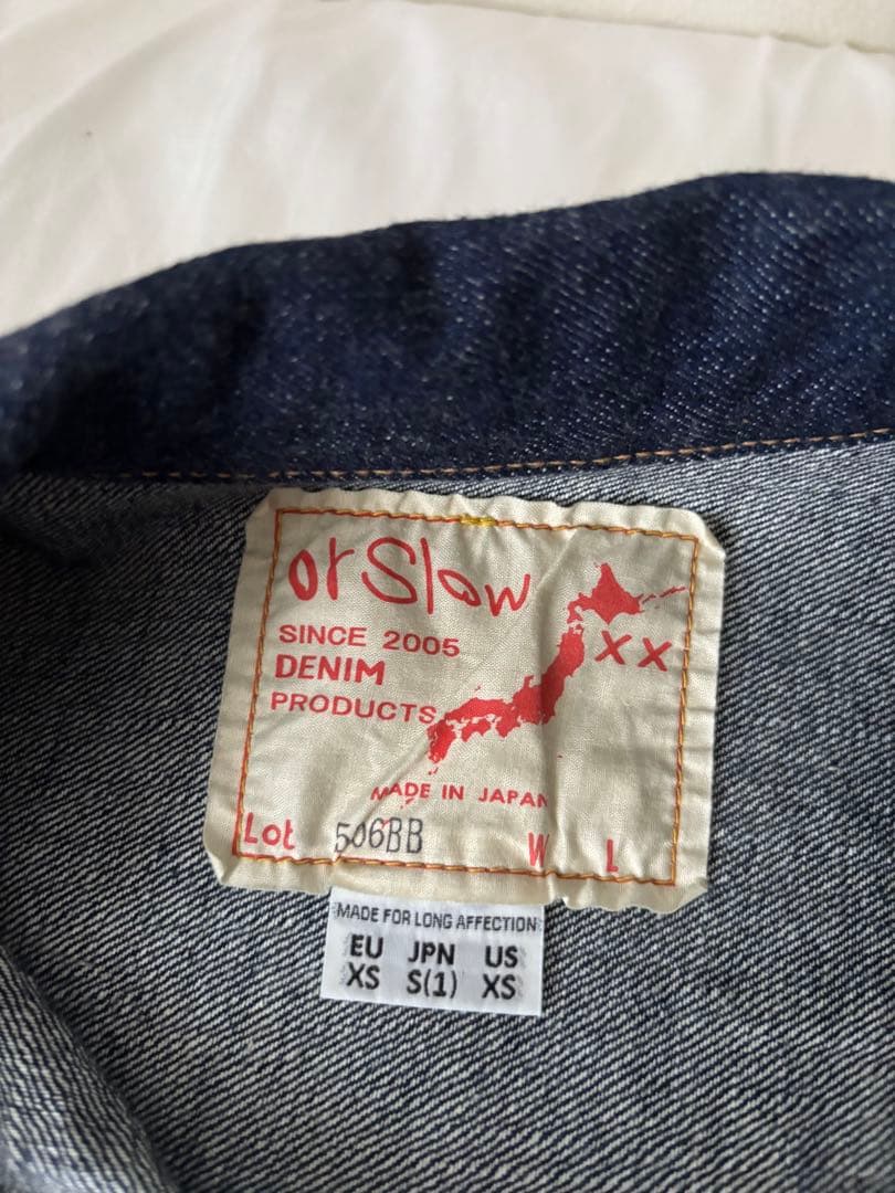 orslow BEAMS BOY デニムジャケット 506bb 美品　オアスロウ