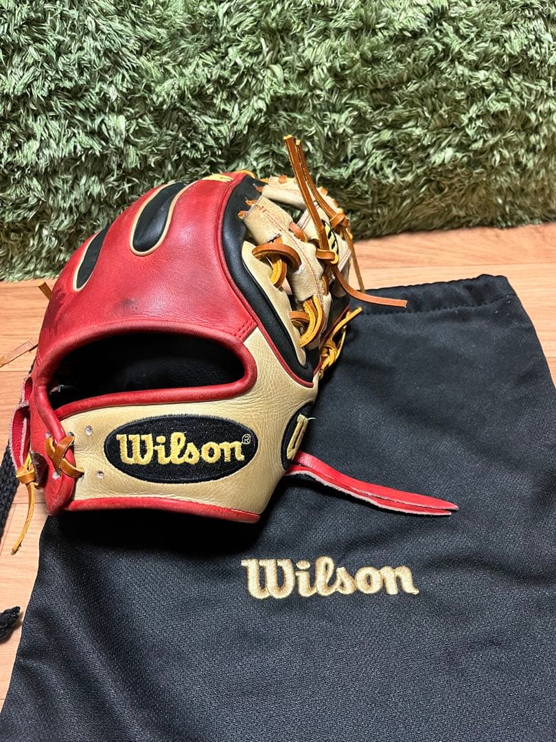 激レア！Wilson A2K DATDUDE 硬式内野手用グラブ 王冠バック風