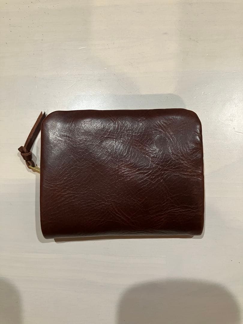 ポーター　ソーク　二つ折り財布　ブラウン