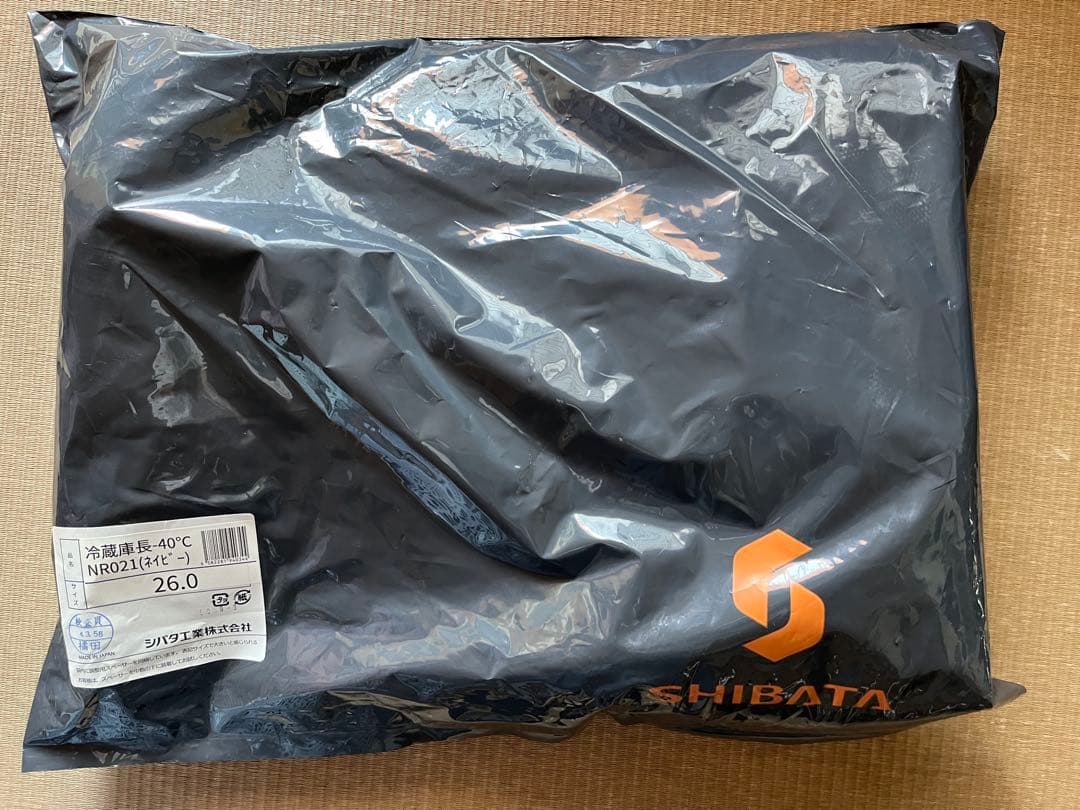 シバタ工業 冷蔵庫長靴 NR021 26.0㎝