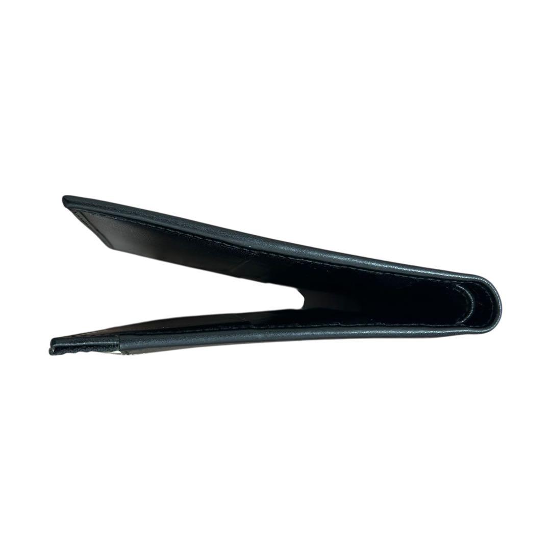 【新品・未使用】ハンティングワールド 折り財布 レザー ブラック