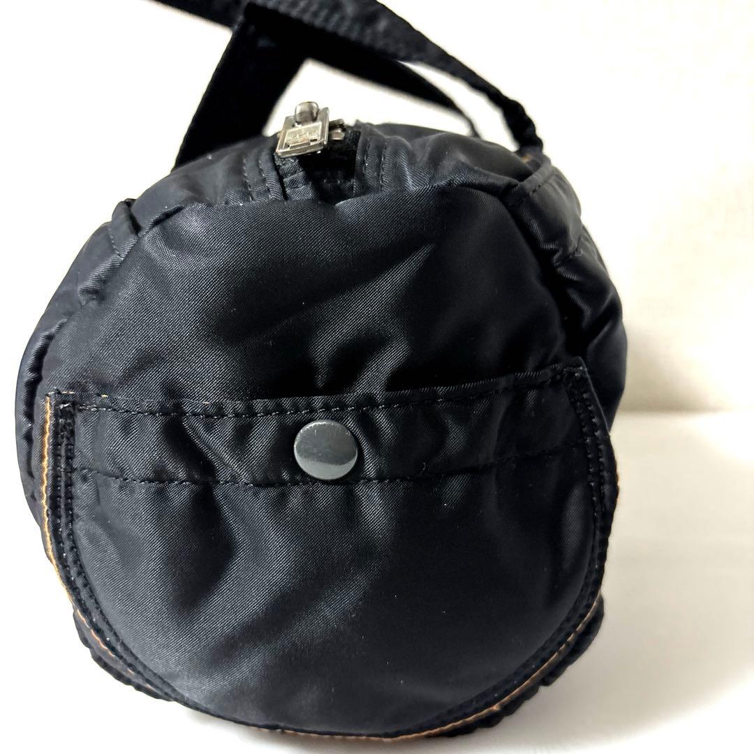 ポーター　タンカー　ミニ　ドラムバッグ　ダッフル　黒　S ドラム　廃盤