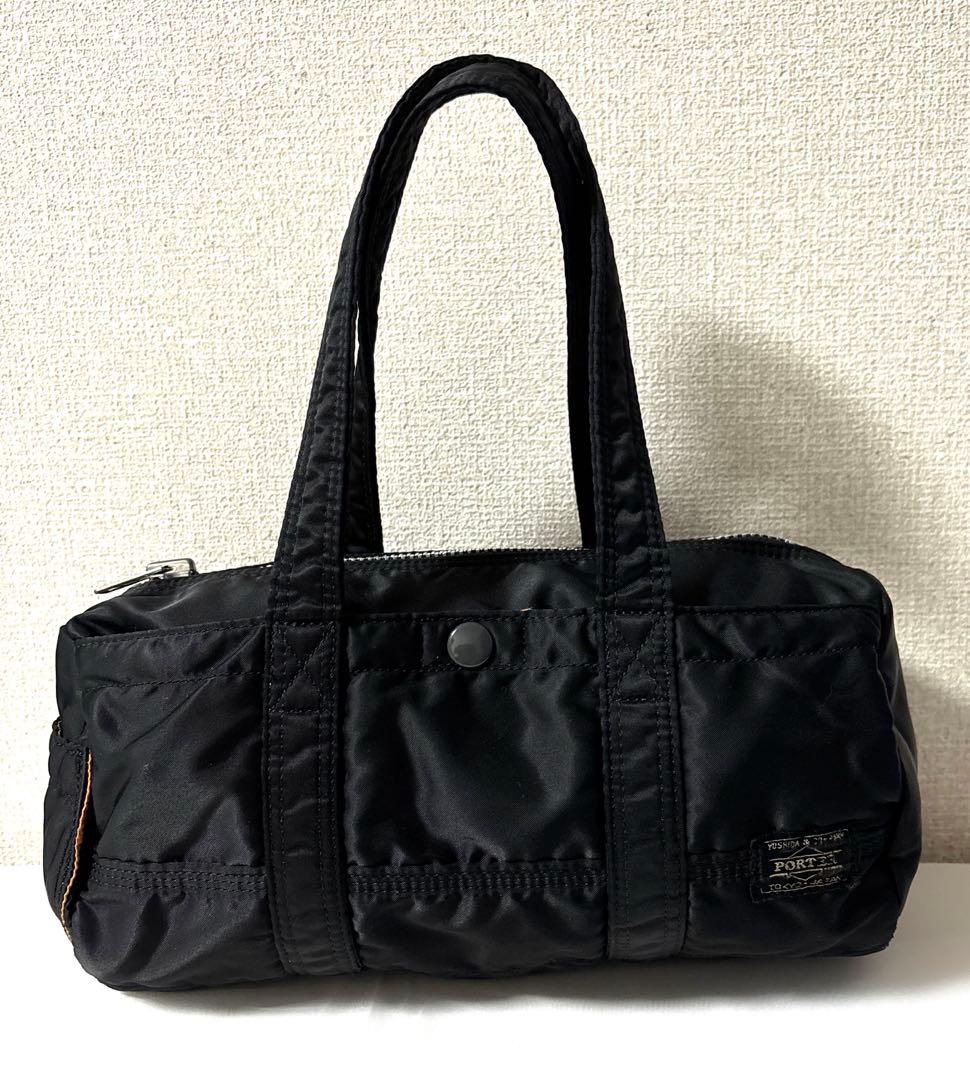 ポーター　タンカー　ミニ　ドラムバッグ　ダッフル　黒　S ドラム　廃盤