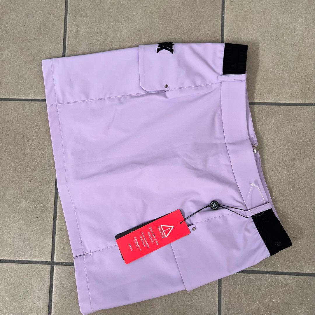 【新品】ANEW GOLF アニューゴルフ　スカート　インナーパンツ　紫　M