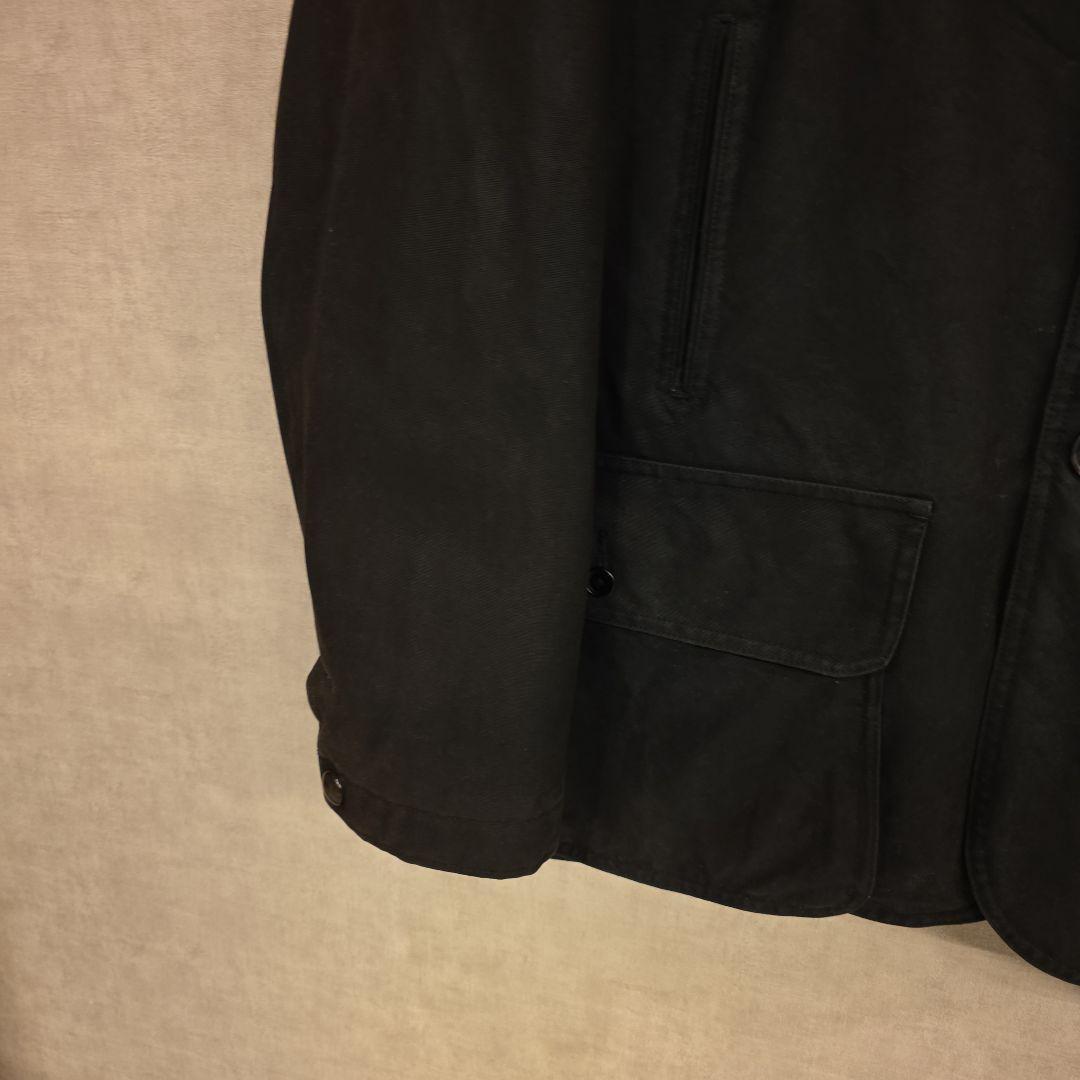 90s POLO RALPH LAUREN オイルドハンティングジャケット　黒