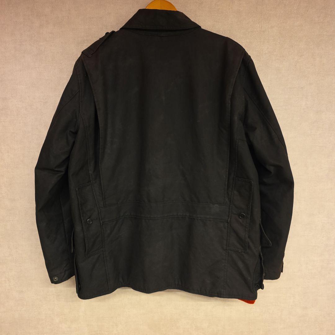 90s POLO RALPH LAUREN オイルドハンティングジャケット　黒