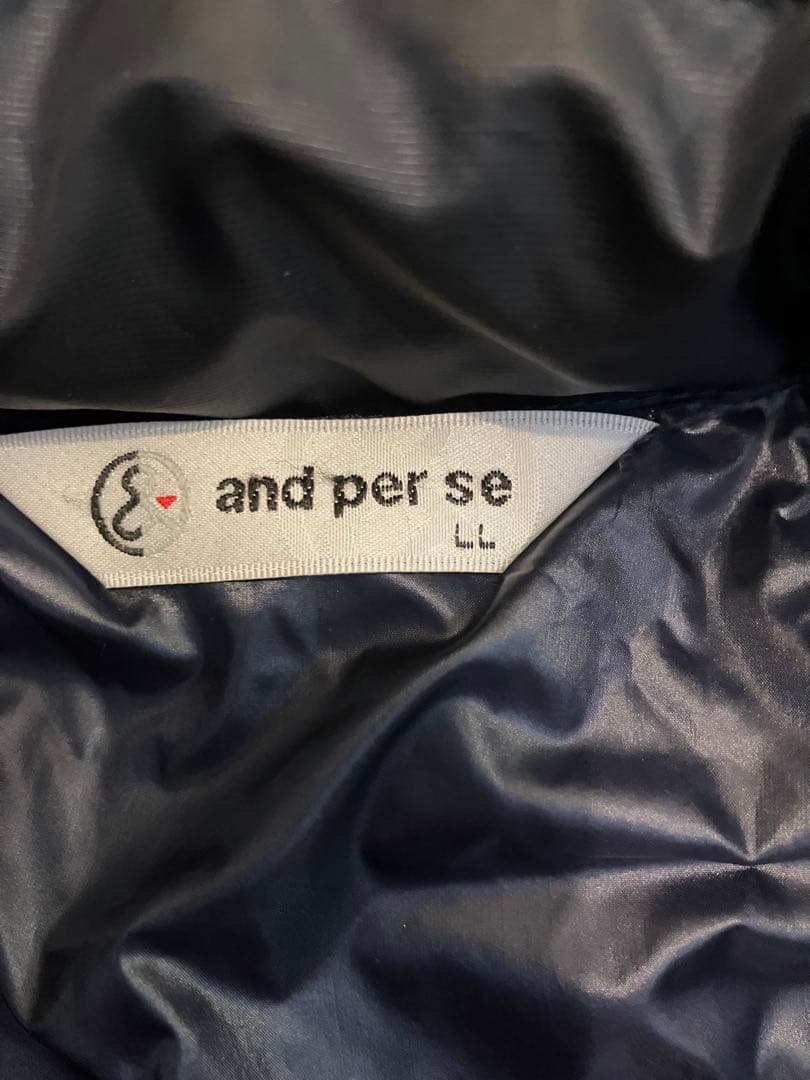 and per se ダウンジャケット　XL