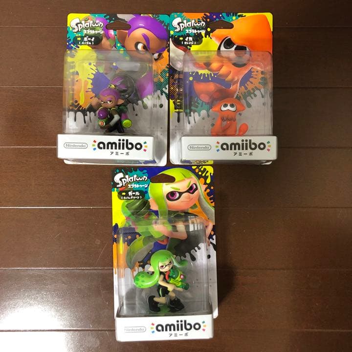 新品未使用　スプラトゥーン 限定色　アミーボ