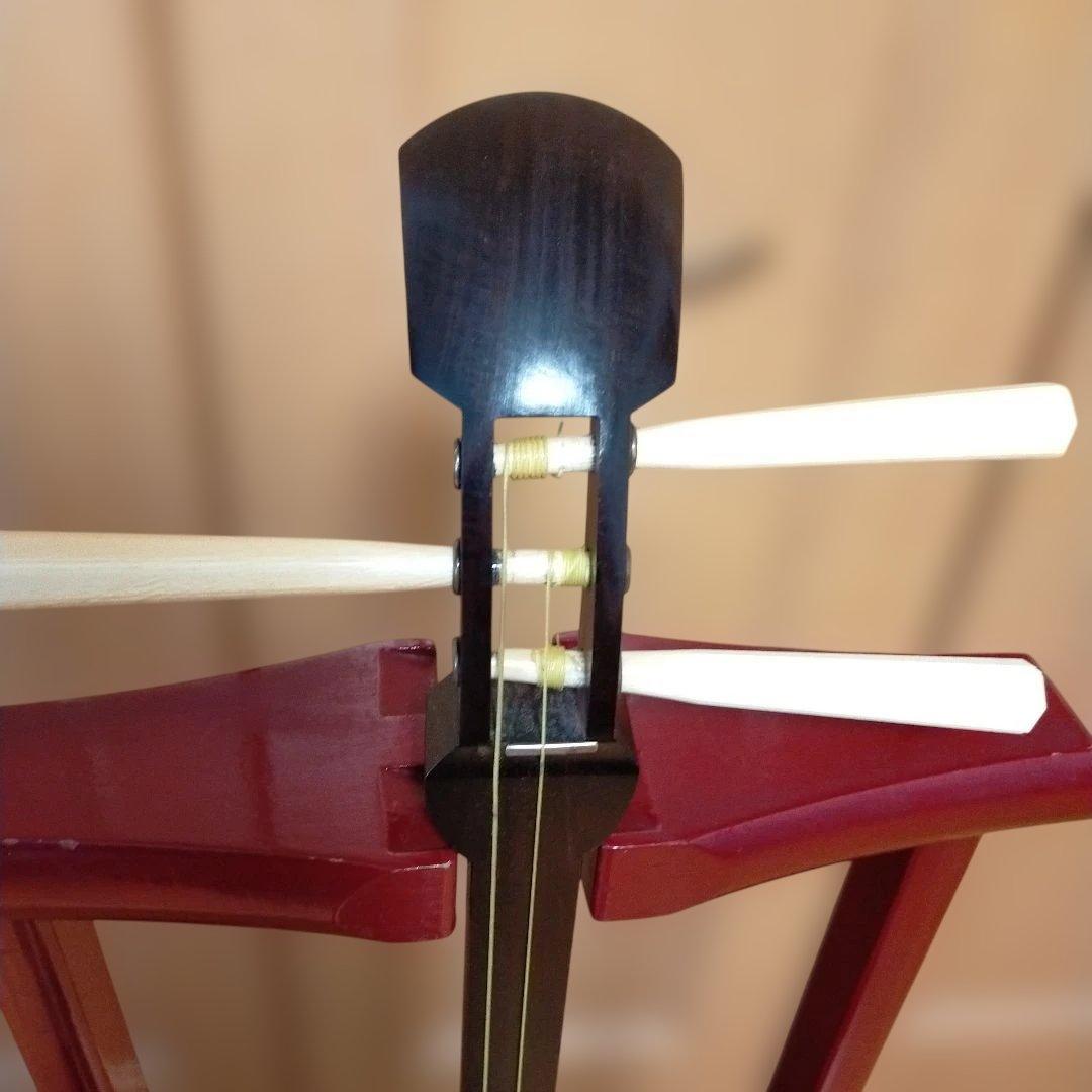 S SＸです修理要三味線と三味線二丁掛け2点お纏め