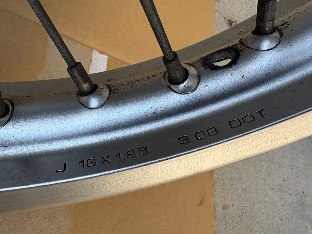 sr400 フロントホイール ディスク ローター メーターギア付