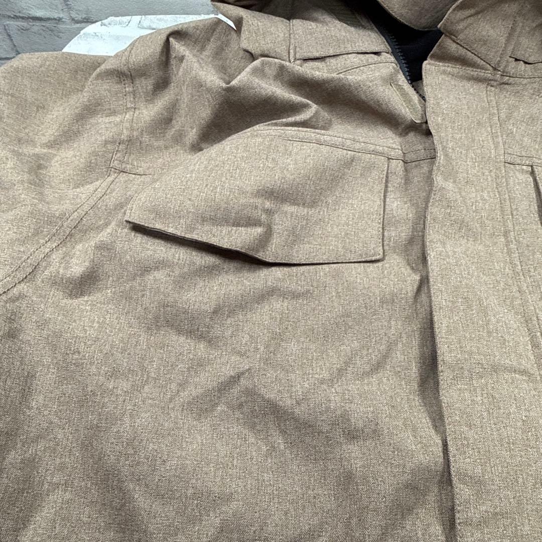 686 スノーボードウェア SMARTY 高機能 マウンテンパーカー 茶 L