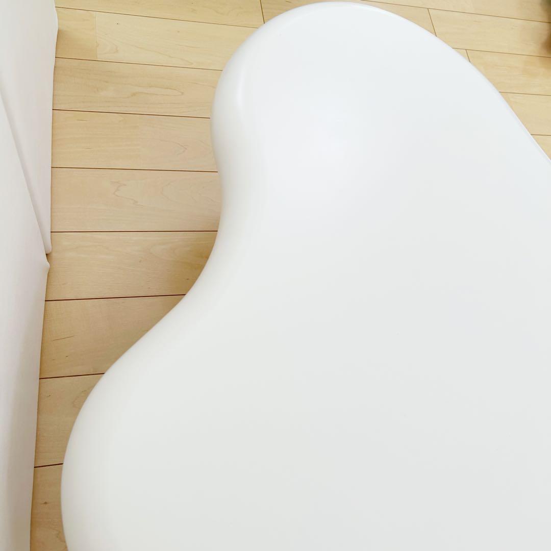 クラウドコーヒーテーブル　ローテーブル　オフホワイト　W100 北欧　雲型