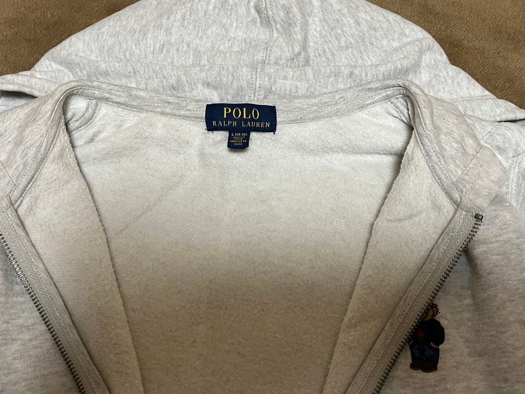 美品♡ Polo Ralph Lauren ポロベア パーカー グレー