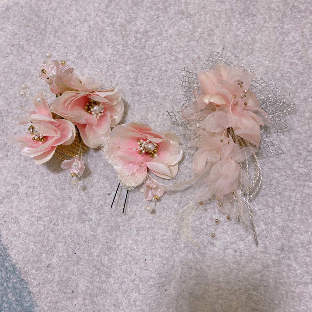 七五三 7歳 正絹 着物 作り帯 バッグ 草履 小物 フルセット