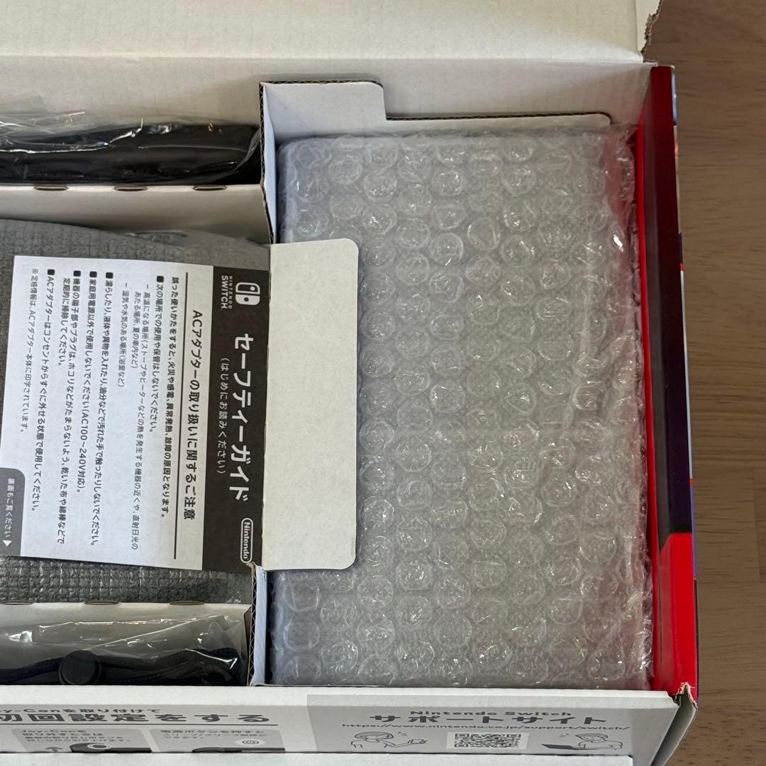 7-091 Switch 本体 バッテリー強化版 グレー 箱付き