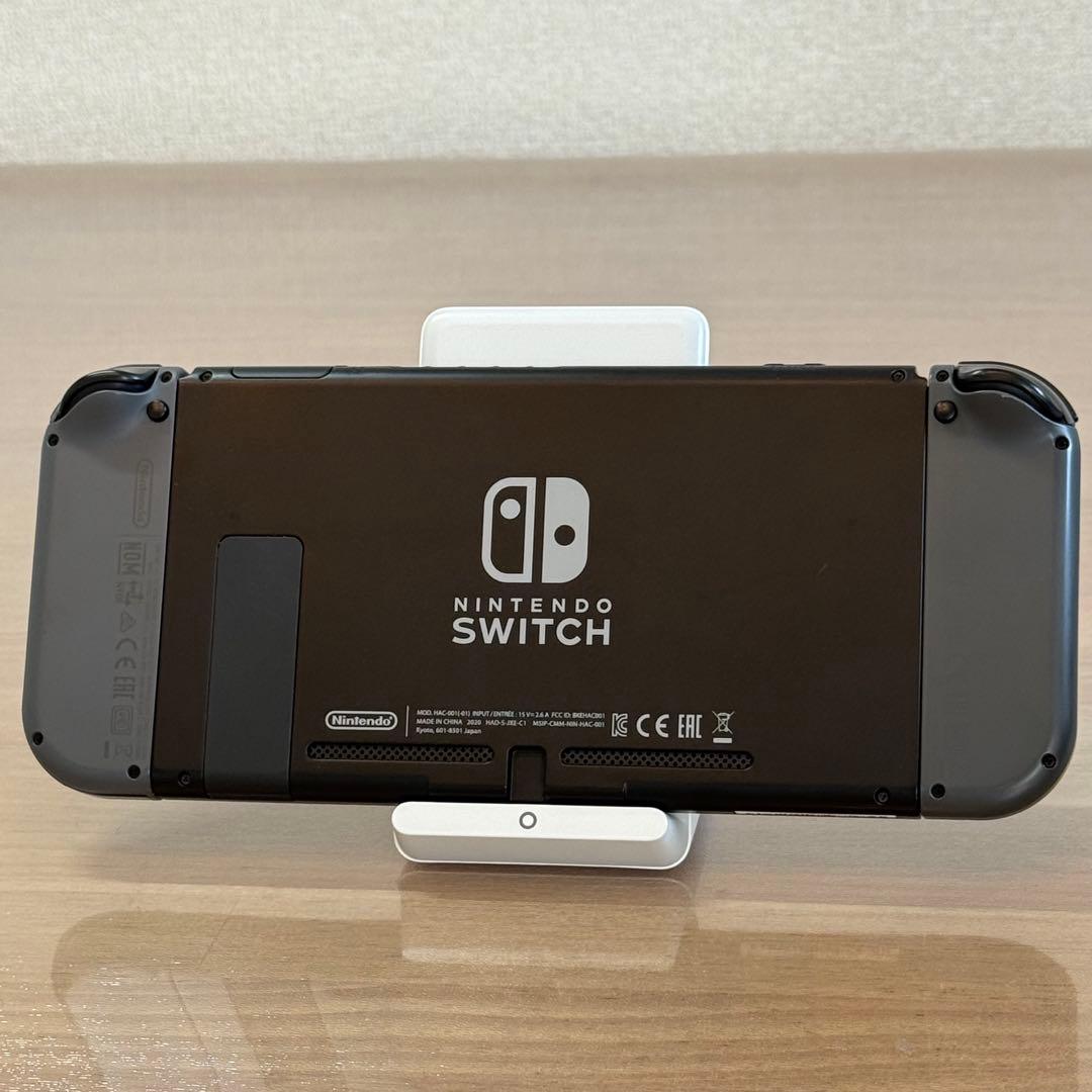 7-091 Switch 本体 バッテリー強化版 グレー 箱付き