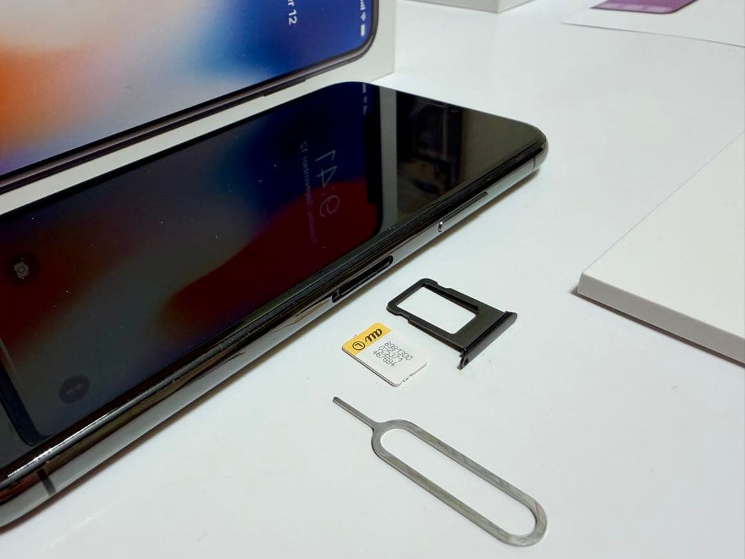 アイフォン X スペースグレイ64GB 中古美品 Apple iPhone