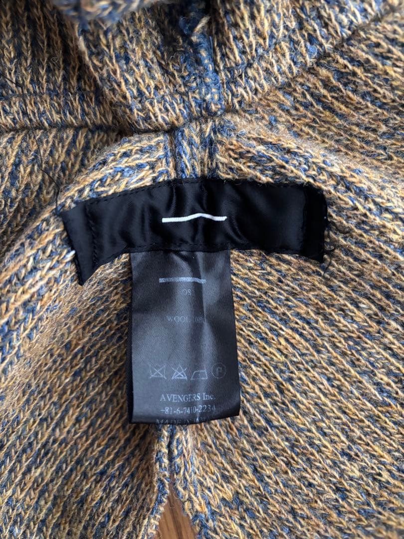 MINUS ( − ) マイナス // フード付きロングマフラー