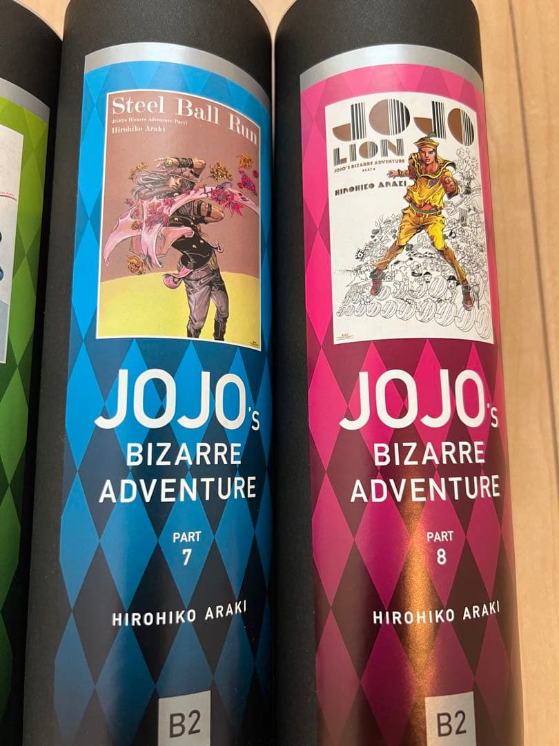 ジョジョ展　ポスター4本セット