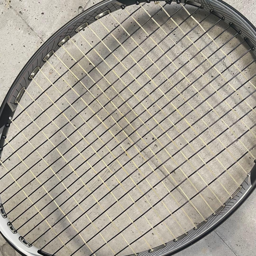 テニスラケット Prince プリンス 硬式用 ラケット 白 黒 袋付き